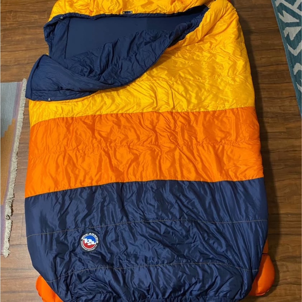big Agnes double Sleeping Bag - big Creek 30 + sleep pads